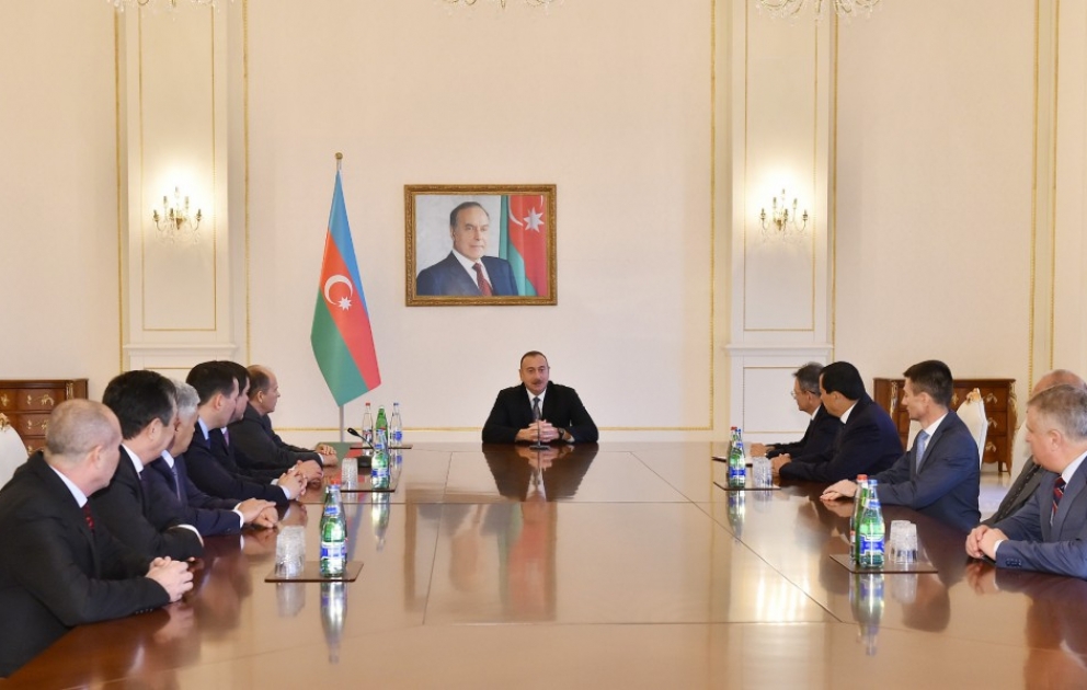 Präsident Ilham Aliyev empfängt Leiter der Sicherheitsorgane von GUS-Mitgliedstaaten VIDEO