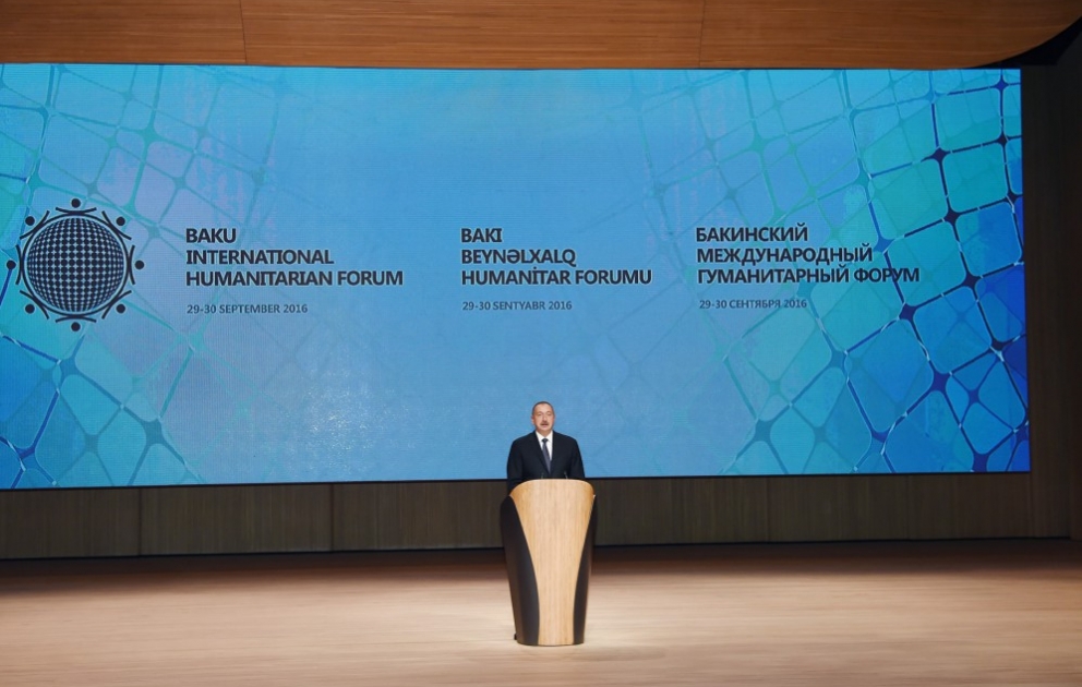 Fifth Baku International Humanitarian Forum kicks offPresident Ilham Aliyev attended official opening ceremony VIDEO