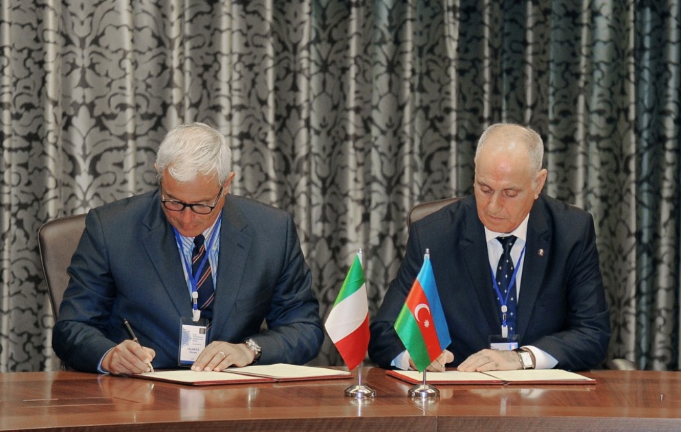 AZERTAC, Adn Kronos International SRL sign cooperation agreement VIDEO