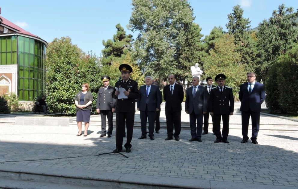 Şəkili gənclər ordu sıralarına böyük ruh yüksəkliyi ilə gedirlər VİDEO