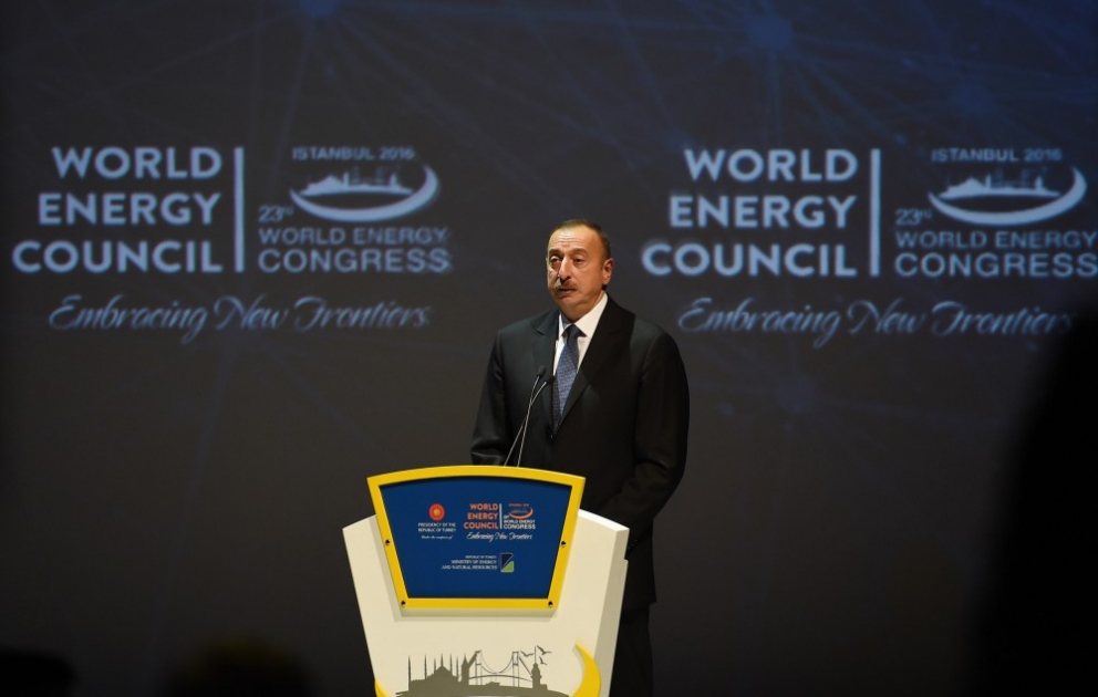 23rd World Energy Congress starts in Istanbul President Ilham Aliyev attends the Congress VIDEO