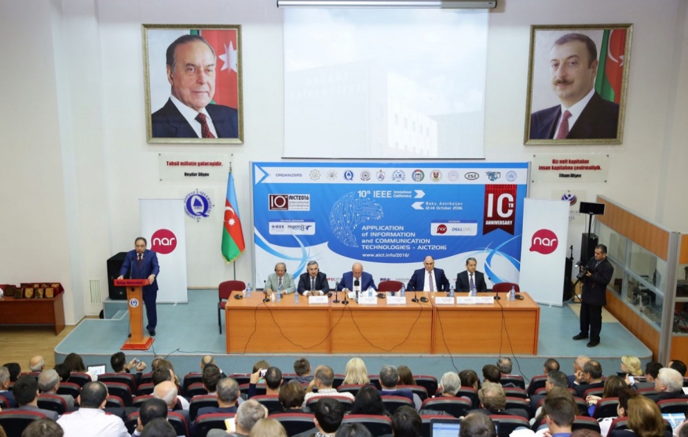 Bakıda “İnformasiya-kommunikasiya texnologiyalarının tətbiqi” mövzusunda X beynəlxalq konfrans keçirilir VİDEO