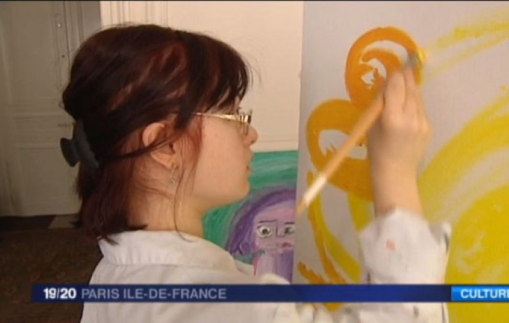 La chaîne France 3 a diffusé un reportage sur la jeune peintre Maryam Alakbarli VIDEO
