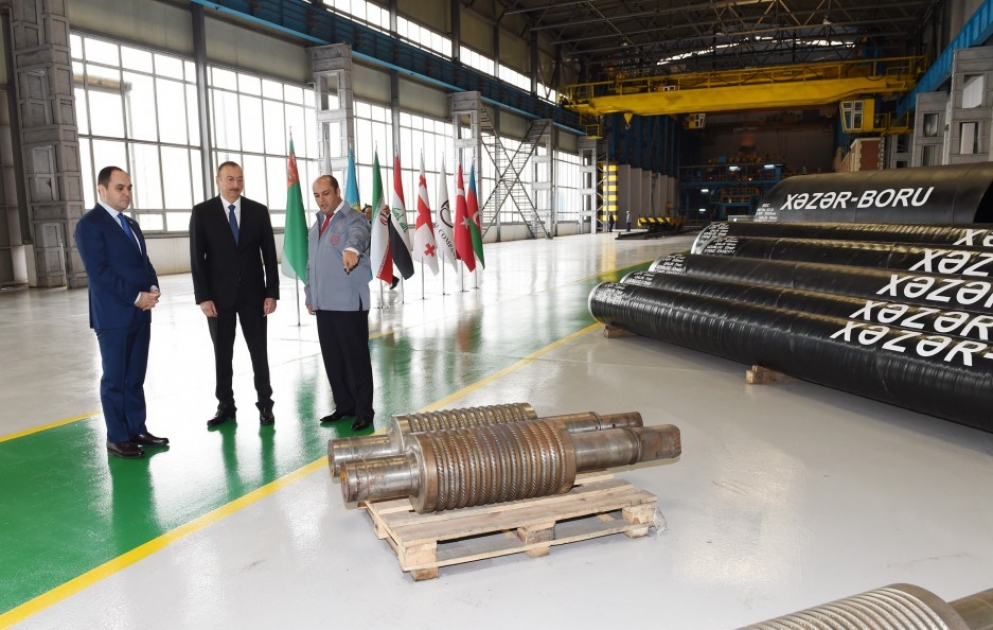 President Ilham Aliyev inaugurated "Oksigen" plant in Baku VIDEO