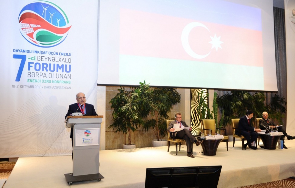Bakıda “Dayanıqlı inkişaf üçün enerji” VII Beynəlxalq Forumu keçirilir [YENİLƏNİB] VİDEO