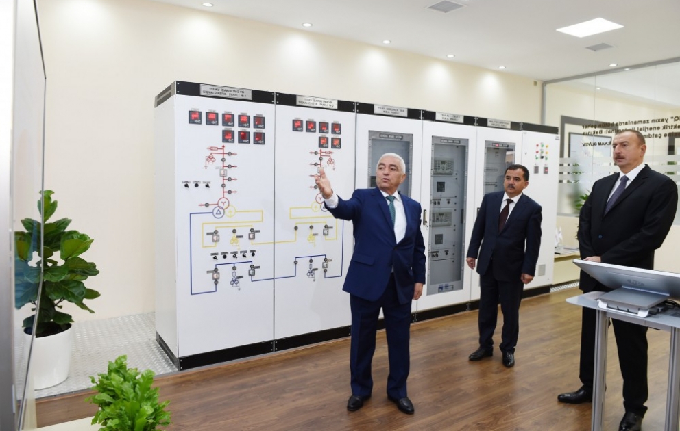 Состоялось открытие подстанции «Даш Салахлы» в Газахском районе ВИДЕО