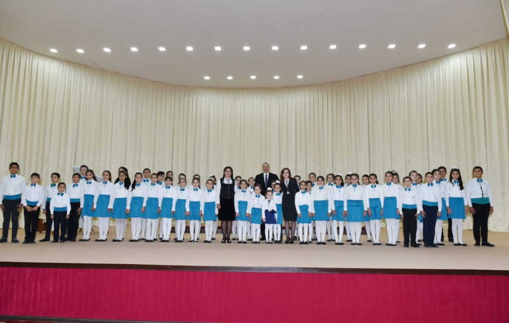 President Ilham Aliyev inaugurated Music Center in Aghstafa VIDEO