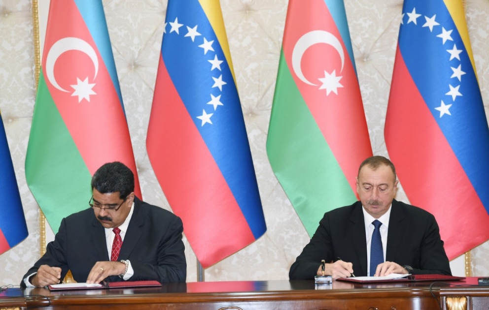 Azerbaijan, Venezuela signed bilateral documents VIDEO