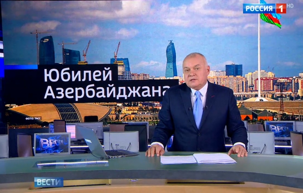 “Vesti nedeli” proqramında “Müasir Azərbaycan: parlaq, heyrətamiz və innovasiyalı” adlı süjet göstərilib VİDEO
