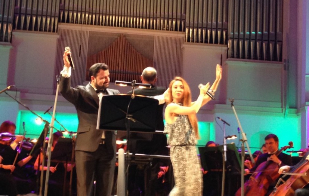 P.İ.Çaykovski adına Konsert Salonunun səhnəsində “Arşın mal alan” operettasından parçalar səslənib VİDEO