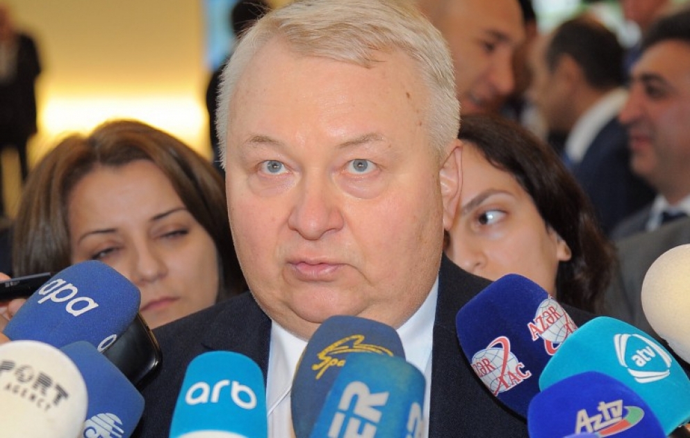 Vladimir Çernov: Regionlararası Forum Rusiya-Azərbaycan münasibətlərinin inkişafında mühüm rol oynayır VİDEO