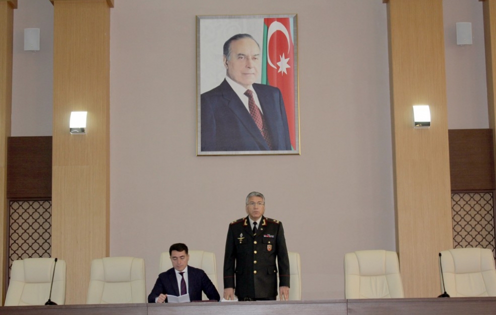 Dövlət Bayrağı Günü Fövqəladə Hallar Nazirliyinin Akademiyasında qeyd olunub VİDEO