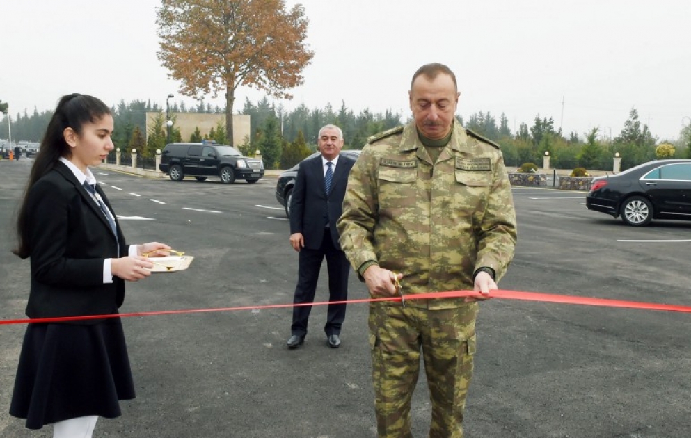 Fuzouli: visite de la nouvelle gare routière à Horadiz VIDEO