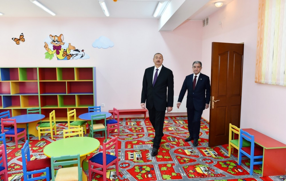 L’école maternelle No 8 à Beylagan ouvre ses portes VIDEO