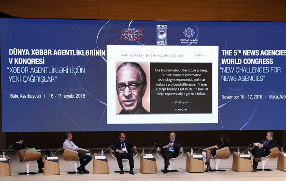 News agency innovation discussed at 3rd session of Baku Congress VIDEO