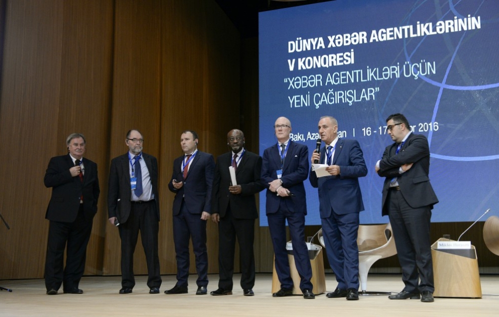 Le Ve Congrès mondial des agences de presse s’est terminé VİDEO