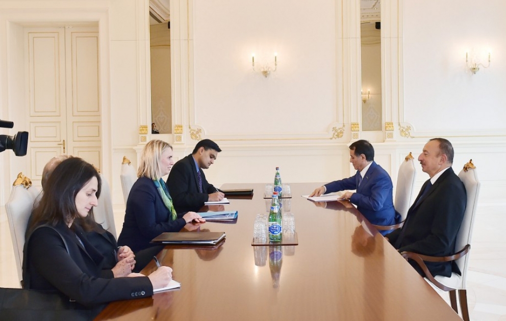 President Ilham Aliyev received US Deputy Assistant Secretary of State VIDEO