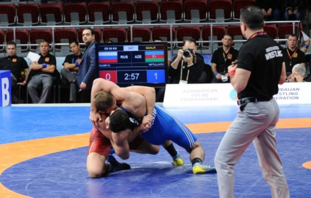 Güləşçimiz Həsən Əliyev beynəlxalq turnirin qızıl medalını qazanıb [YENİLƏNİB] VİDEO