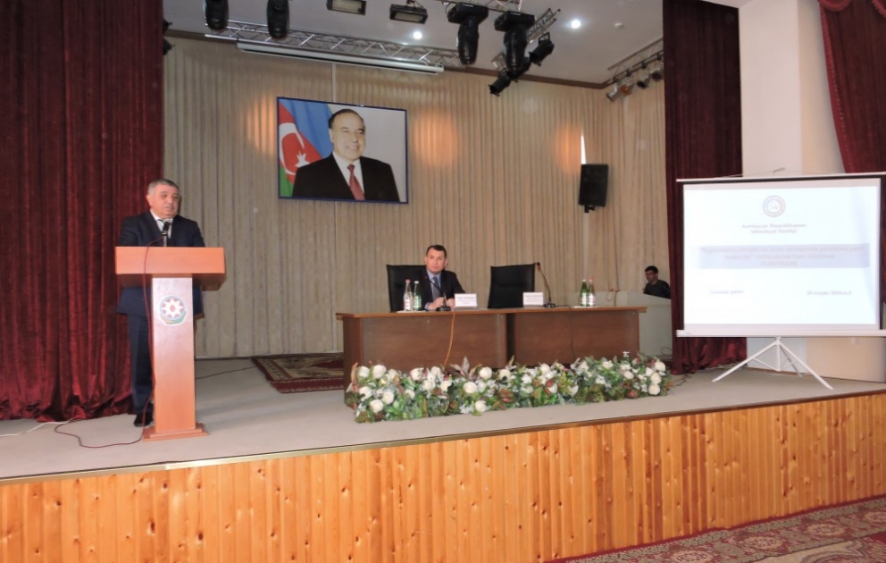 Zaqatalada regionların inkişafı və ixrac sahəsində yaranmış yeni imkanlar barədə müzakirələr aparılıb VİDEO