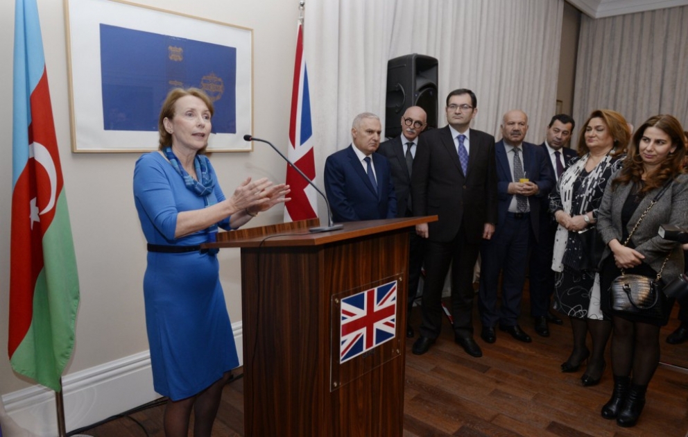 Böyük Britaniyanın Azərbaycanın müstəqilliyini tanımasının 25 illiyi ilə bağlı qəbul təşkil edilib VİDEO