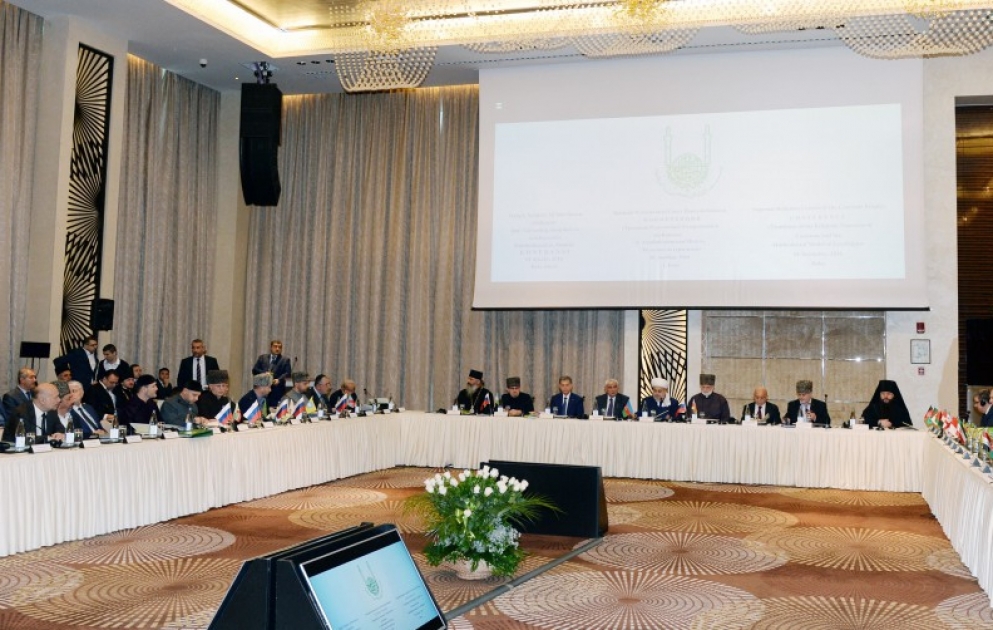 Bakıda “Qafqazda dini tolerantlıq ənənələri və Azərbaycanın multikulturalizm modeli” mövzusunda beynəlxalq konfrans keçirilib [YENİLƏNİB] VİDEO