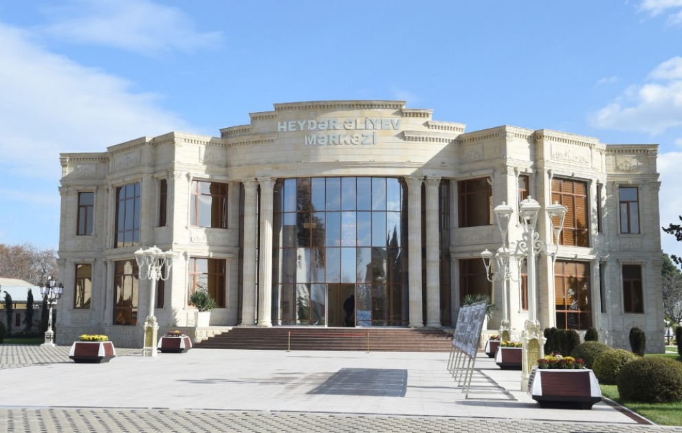 In Agdam neues Gebäude von Heydar Aliyev Zentrum eröffnet VIDEO