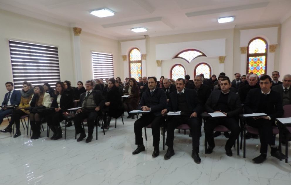 Xaçmazda ümumi təhsil səviyyəsi üzrə buraxılış imtahanının yeni modeli təqdim olunub VİDEO