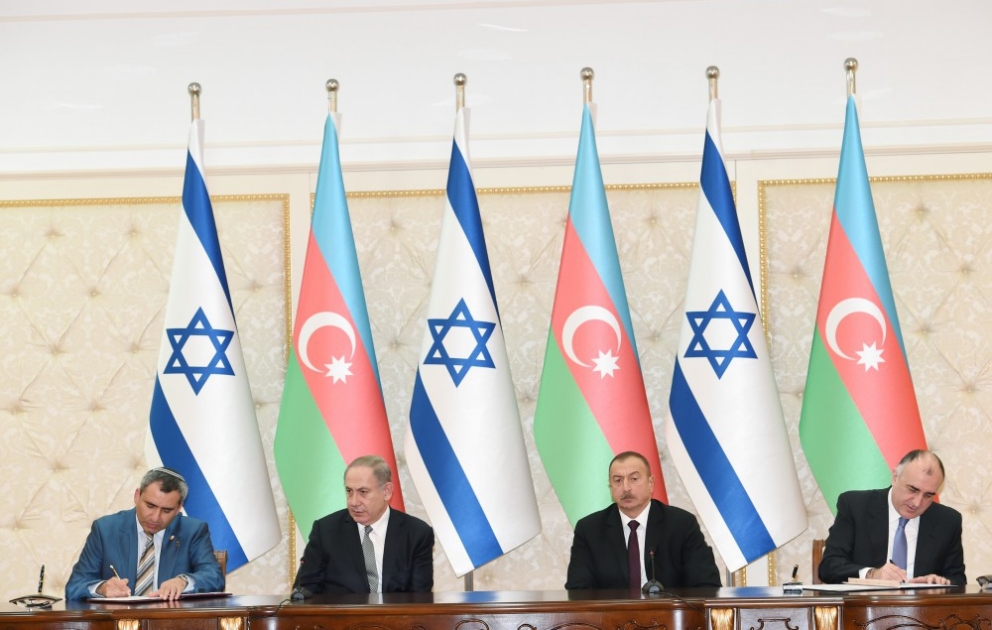 Azerbaijan, Israel signed documents VIDEO