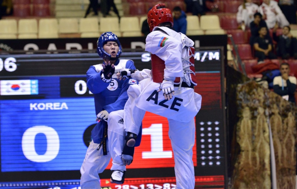 Azərbaycan taekvandoçuları komandalararası dünya çempionu titulunu qoruyublar [YENİLƏNİB] VİDEO