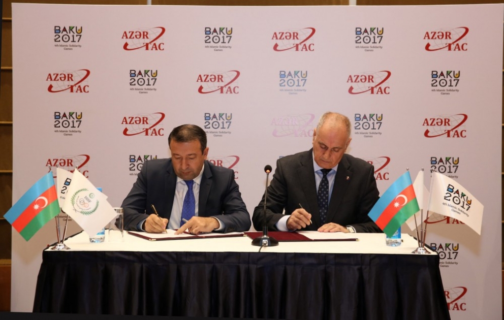 АЗЕРТАДЖ стал официальным медиа-партнером IV Игр исламской солидарности [ОБНОВЛЕНО] ВИДЕО