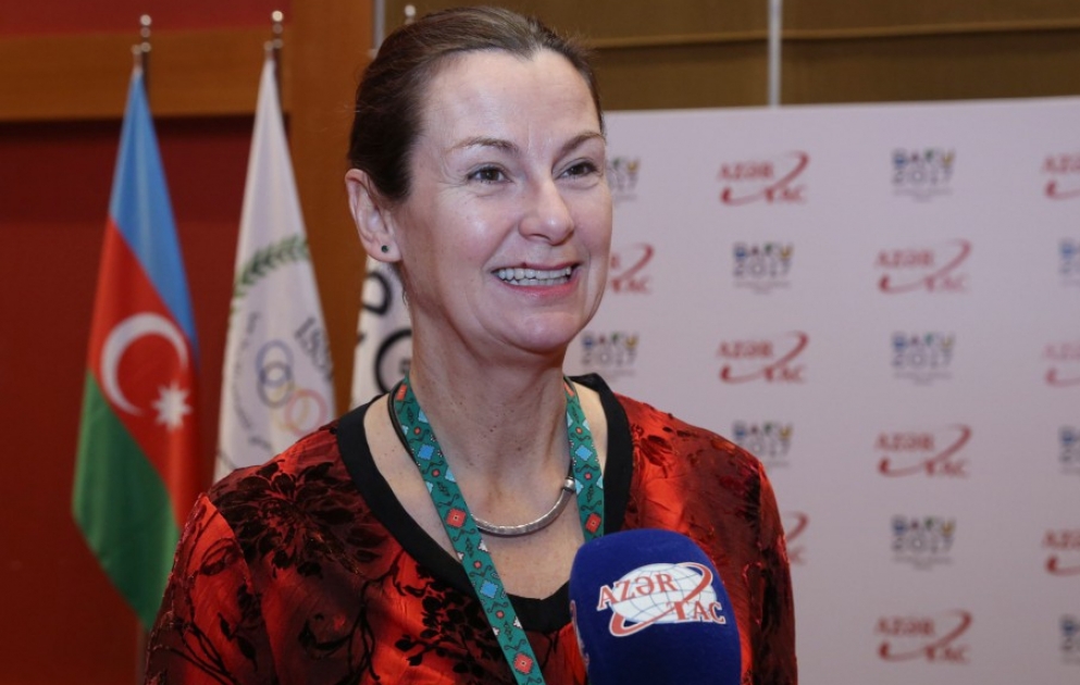 Jayne Pearce: We are delighted to be working with AZERTAC as the national media partner of Baku 2017 Islamic Games VIDEO
