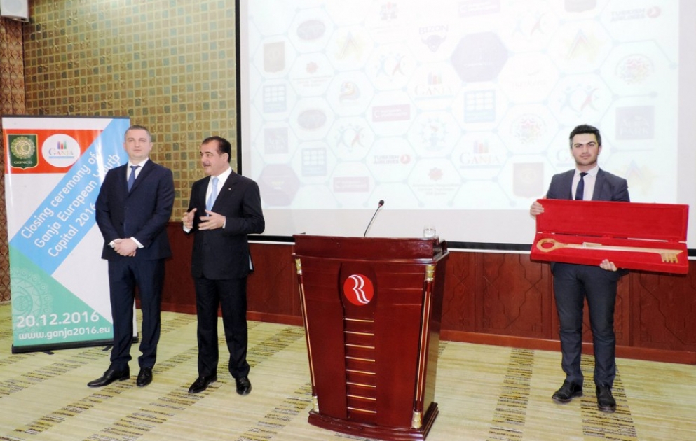 Ganja hands over symbolic key of European Youth Capital to Varna VIDEO