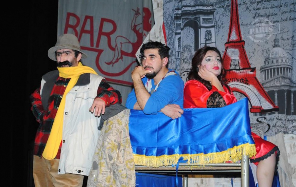 “Oğru” tamaşası Sumqayıt teatrının səhnəsində VİDEO