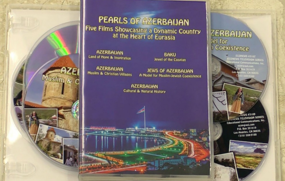 Los-Ancelesdə Azərbaycana dair sənədli filmlərdən ibarət DVD disklər toplusu buraxılıb VİDEO