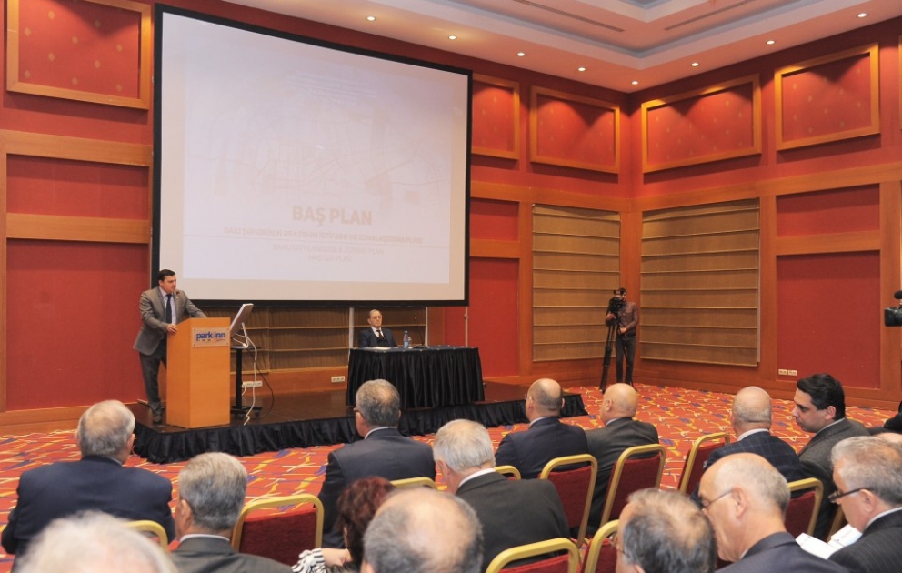 Bakı şəhərinin Baş Planının ictimai müzakirəsi keçirilib VİDEO