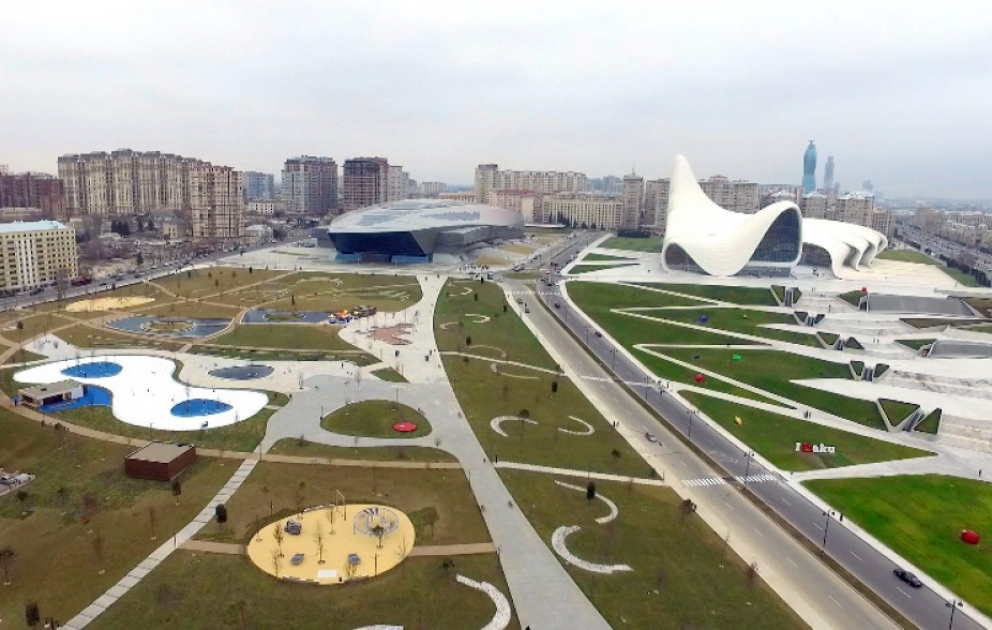 President Ilham Aliyev opened new park in Baku VIDEO