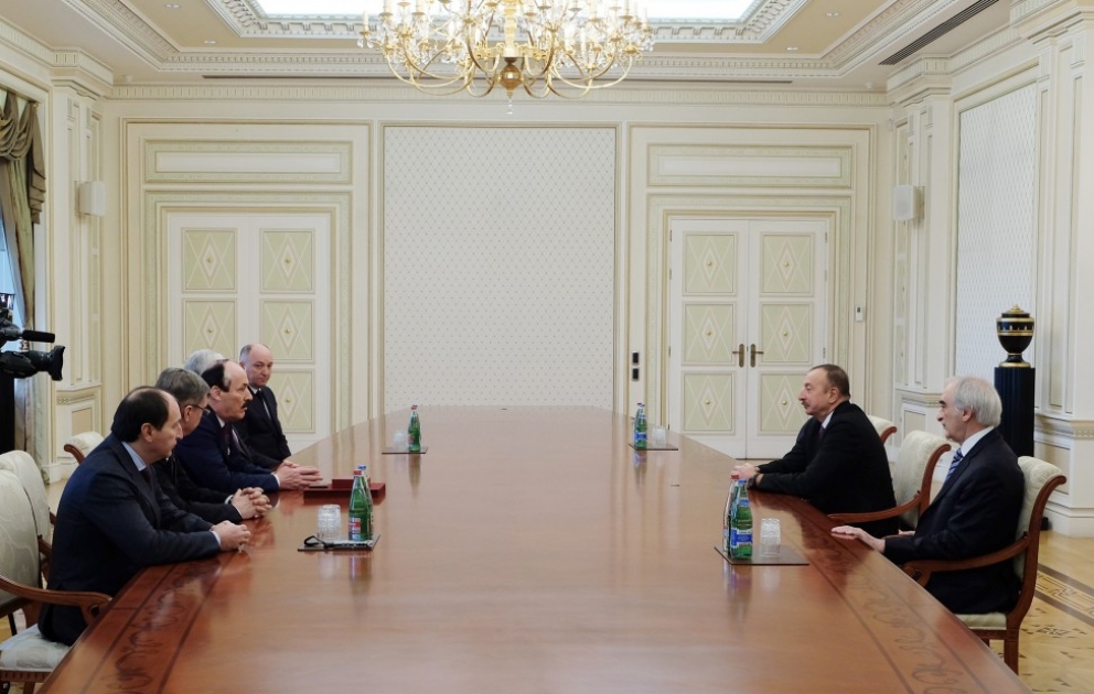 Президент Азербайджана Ильхам Алиев принял делегацию под руководством главы Республики Дагестан Российской Федерации Рамазана Абдулатипова [ОБНОВЛЕНО] ВИДЕО