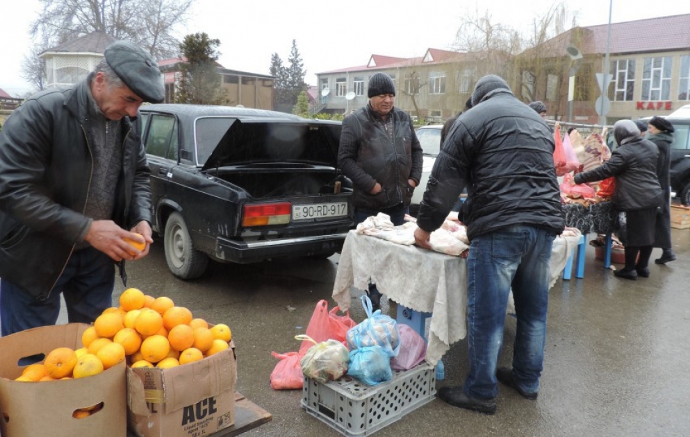 Quba sakinlərinə ucuz qiymətə bayram bazarlığı etmək imkanı yaradılıb VİDEO