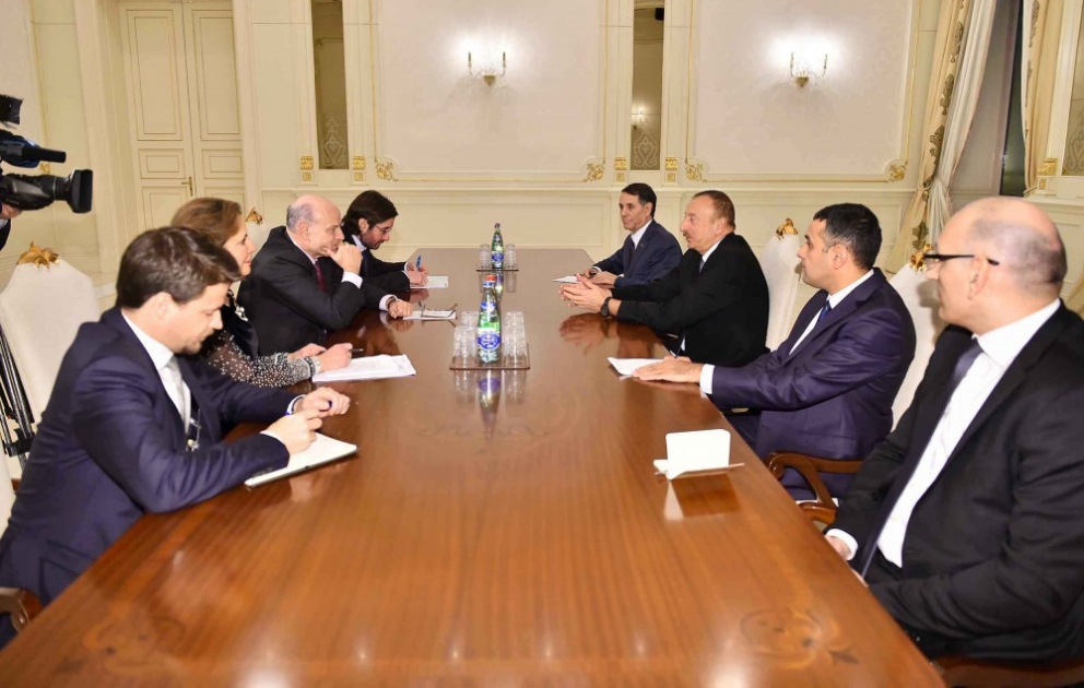 Prezident İlham Əliyev Fransanın Xarici İşlər və Beynəlxalq İnkişaf Nazirliyinin dövlət katibinin rəhbərlik etdiyi nümayəndə heyətini qəbul edib [YENİLƏNİB] VİDEO