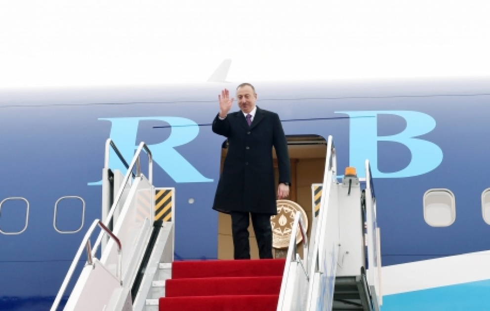 Prezident İlham Əliyevin Naxçıvan Muxtar Respublikasına səfəri başa çatıb VİDEO