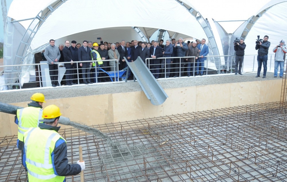 Foundation stone laid for new pharmaceutical plant in Pirallahi Industrial Park VIDEO