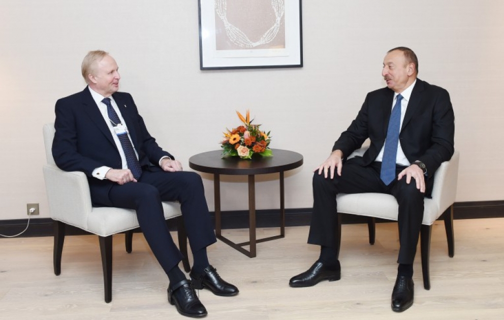 President Ilham Aliyev met with BP Chief Executive Officer VIDEO