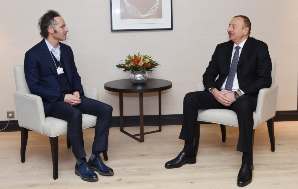 Le président azerbaïdjanais rencontre le PDG de Palantir Technologies VIDEO