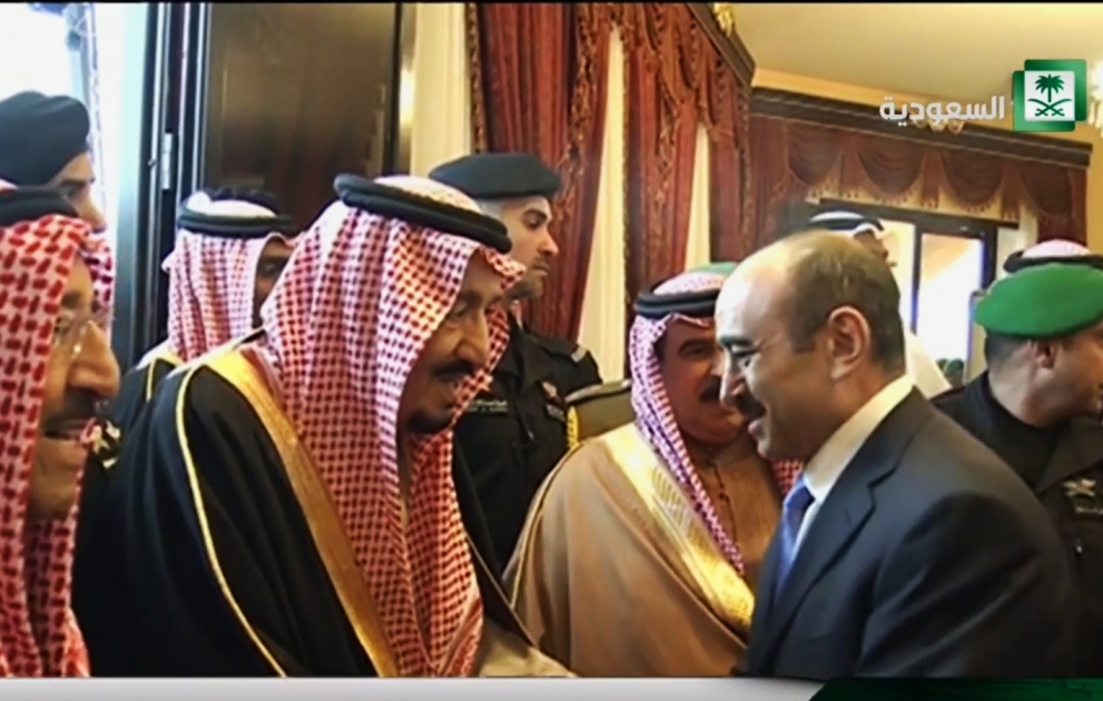 Azərbaycan Prezidentinin köməkçisi Əli Həsənov Ər-Riyadda Səudiyyə Ərəbistanının Kralı Salman bin Əbdüləziz Al Səud ilə görüşüb VİDEO