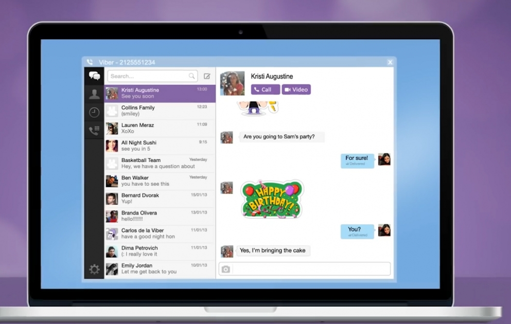 “Viber”də göndərilən məlumatlar avtomatik silinəcək VİDEO