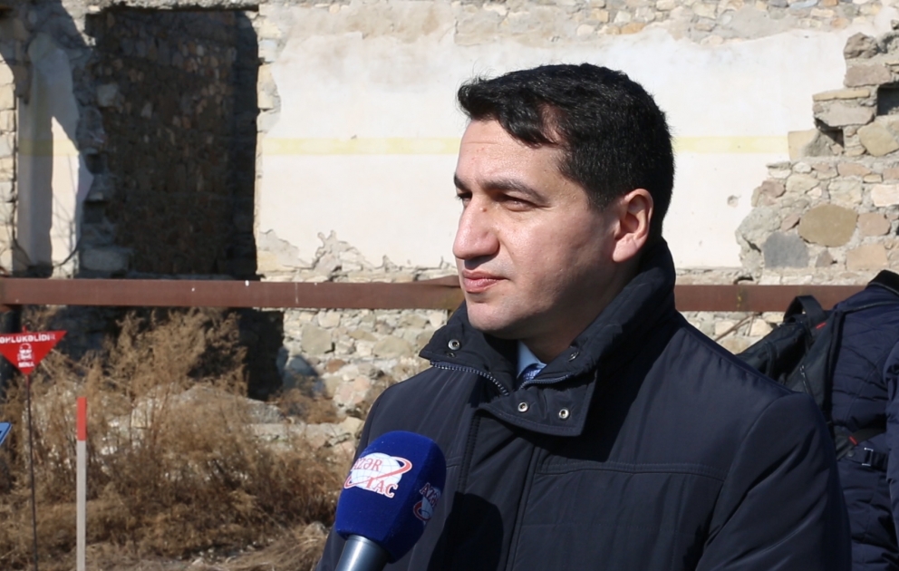 Hikmət Hacıyev: Dağlıq Qarabağ münaqişəsinin həllində konsepsiyadan əməli işə keçməyin vaxtıdır VİDEO