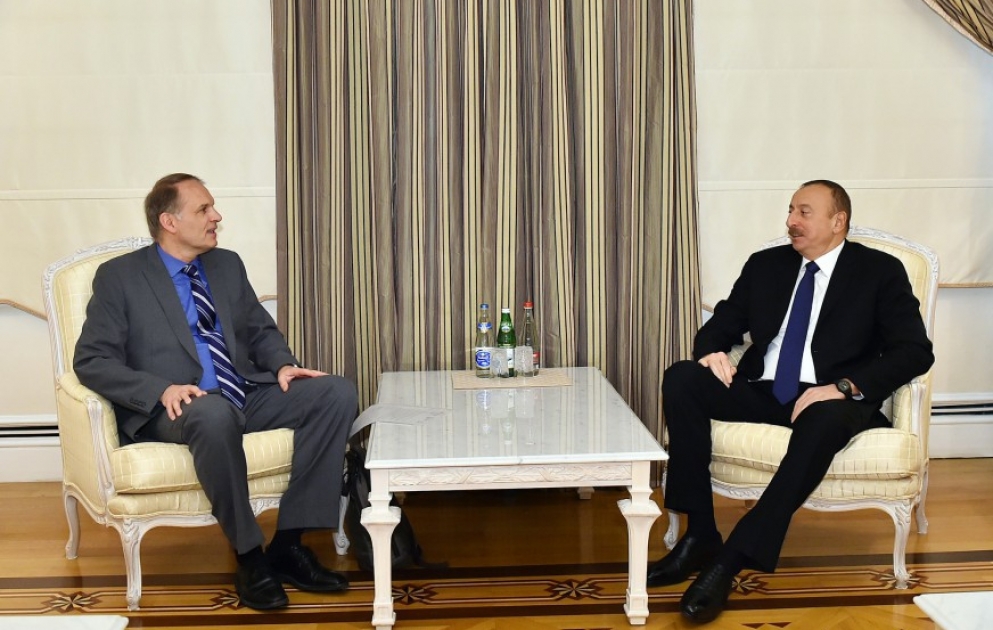 President Ilham Aliyev received rapporteur on Azerbaijan of PACE Committee on Legal Affairs and Human Rights VIDEO