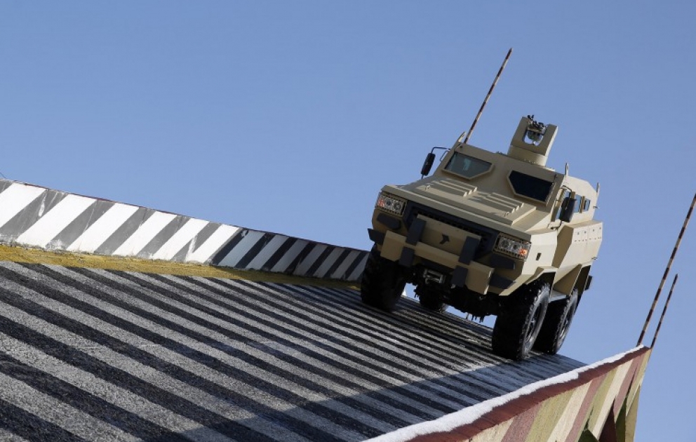 Azerbaijan unveils first national armored fighting vehicle VIDEO