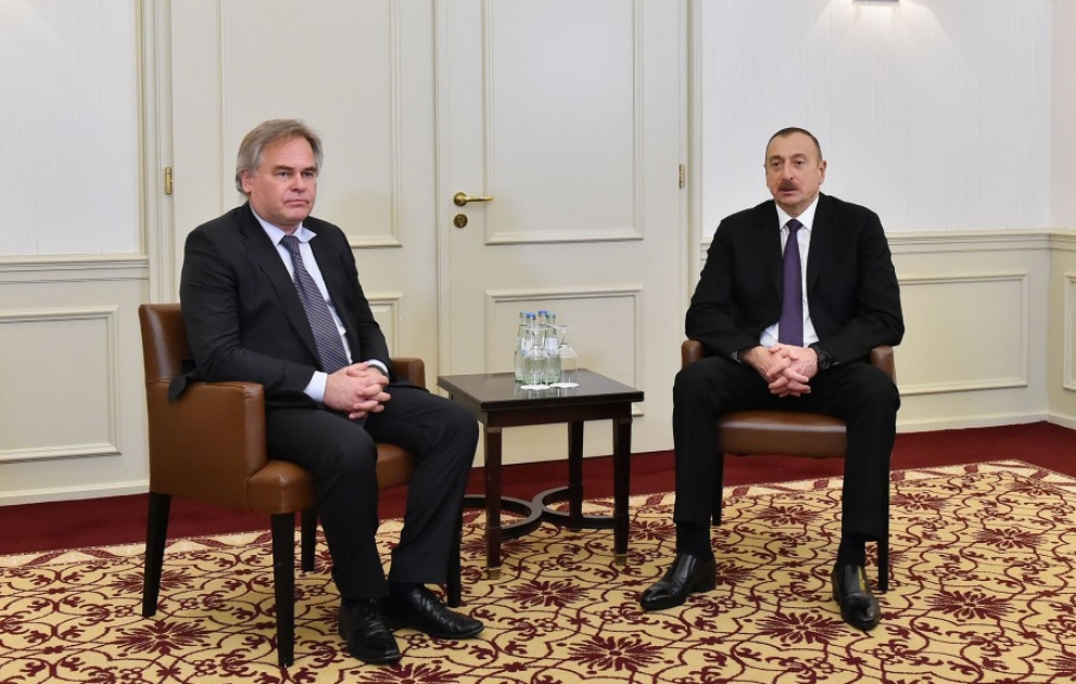 Prezident İlham Əliyev Münxendə “Kaspersky Lab” şirkətinin sahibi və baş icraçı direktoru ilə görüşüb VİDEO
