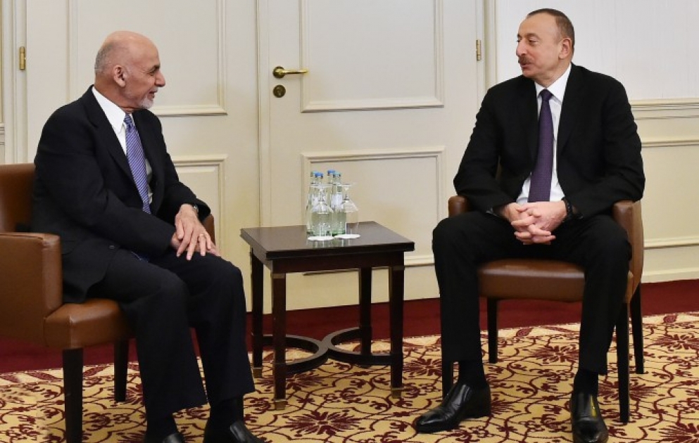 Entretien des présidents azerbaïdjanais et afghan à Munich VIDEO